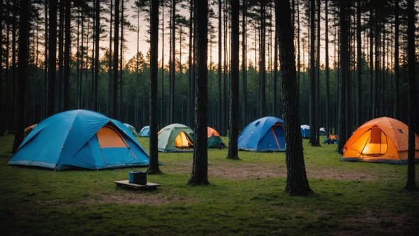 Camping biscarrosse : déconnexion au slow village lac