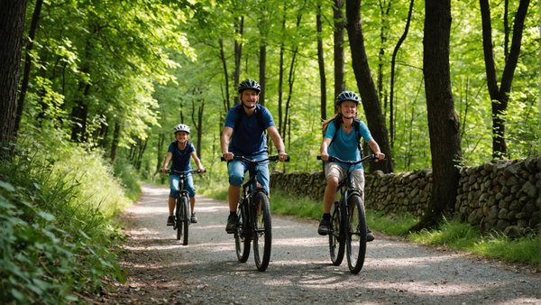 Faire du vélo en famille sur la via ardèche : un voyage inoubliable